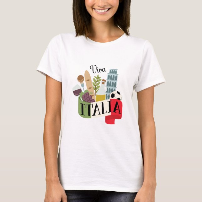 T-shirt Vivats Italie (Devant)