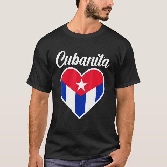 T-shirt Vive Cuba Libre Cubanita (Devant)