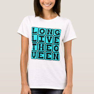 T-shirt Vive la Reine, vœu britannique