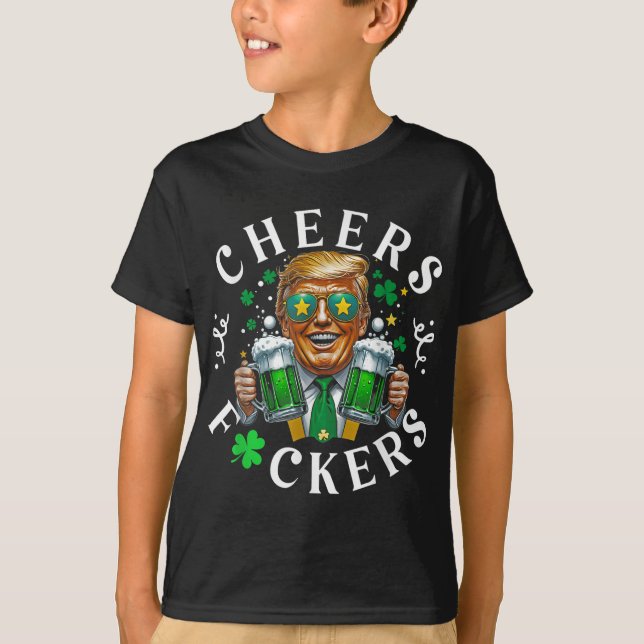 T-shirt Vive la Saint-Patrick Drôle de Boisson Alcoolisée  (Devant)