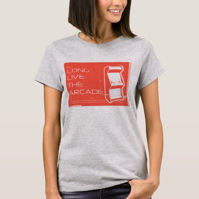 T-shirt Vive l'Arcade (Devant)
