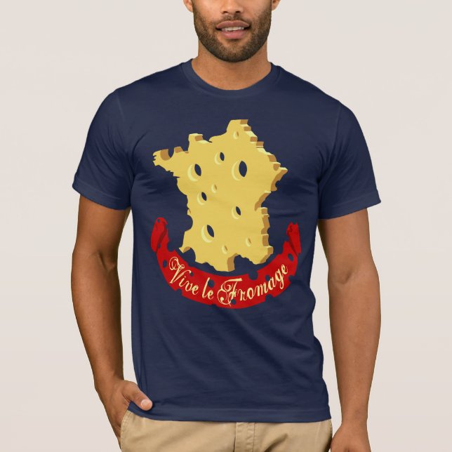 T-shirt Vive le Fromage (Devant)
