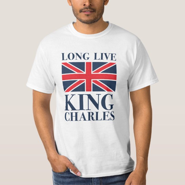 T-shirt Vive le roi Charles (Devant)