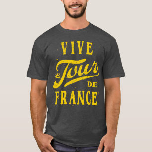 T-shirt Vive Le Tour de France Rustique