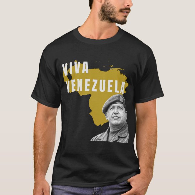 T-shirt Vive le Venezuela (Devant)