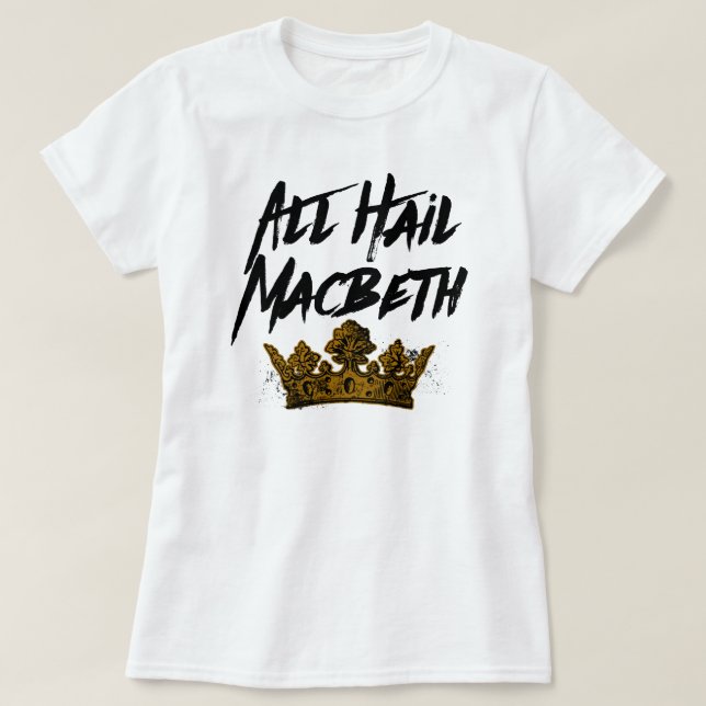 T-shirt Vive Macbeth (Design devant)