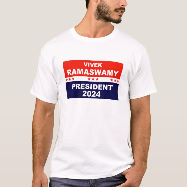 T-shirt Vivek Ramaswamy Président 2024 (Devant)