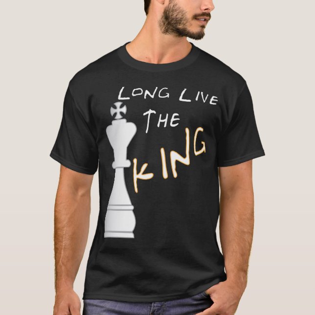T-shirt Vivent longtemps le roi ! (Devant)