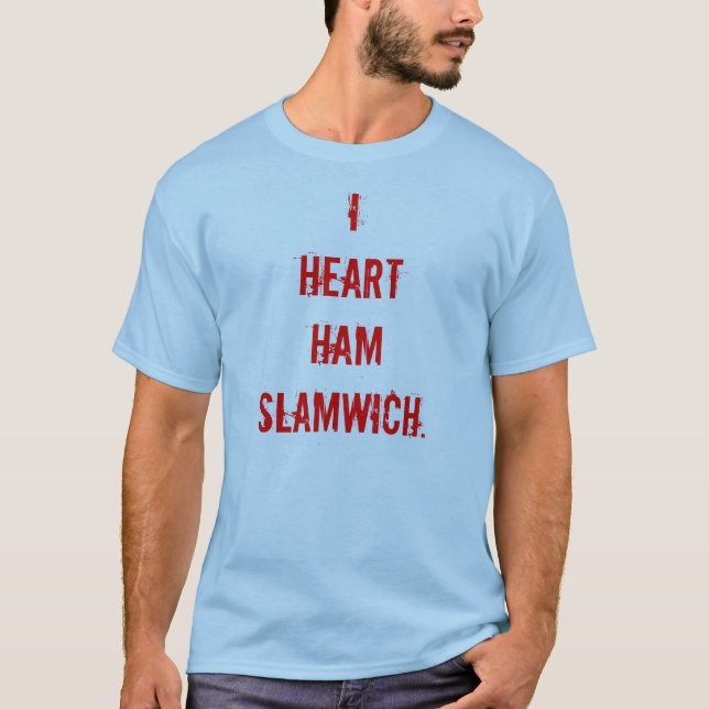 T-shirt Vivent longtemps le Slamwich ! (Devant)