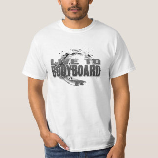 T-shirt Vivez à Bodyboard