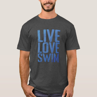 T-shirt Vivez Amour Nagez Sportraining garçon