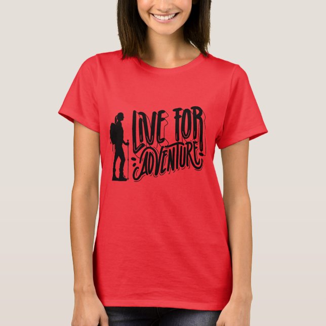T-shirt Vivez l'aventure (Devant)