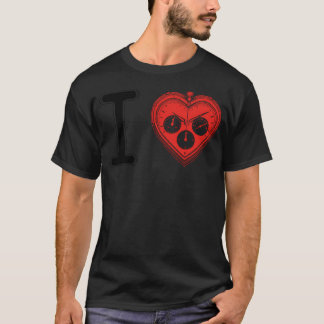 T-shirt Vivez, riez Chronolove à fond la vie vintage
