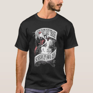 T-shirt Vivez Vite Mangez les Ordures Possum Opossum Vint