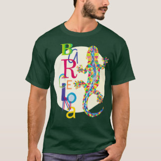 T-shirt Vivid Barcelona City Lizard