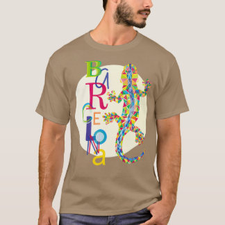 T-shirt Vivid Barcelona City Lizard