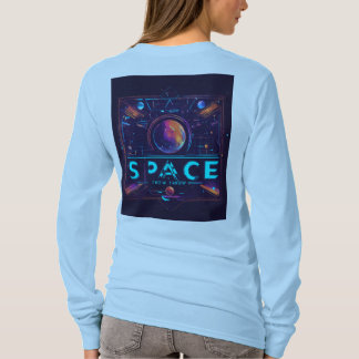 T-shirt Vivid Graffiti Tourne-disque Vinyl Record