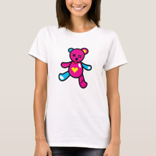 T-shirt Vivid Ours rose