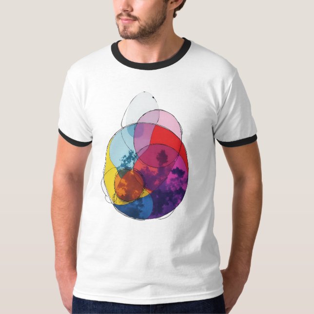 T-shirt Vivid Overlap V03 (Devant)