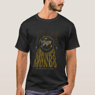 T-shirt Vivo Mon Monde Le Monde Est Mien Globe