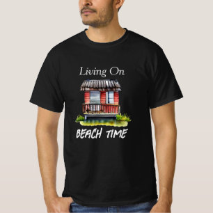 T-shirt Vivre à la plage