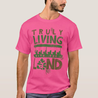 T-shirt Vivre avec le Landee rétro
