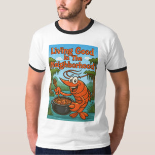 T-shirt Vivre bien dans le quartier