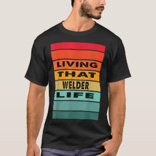 T-shirt Vivre cette vie Soudain cadeau d'emploi Fulef