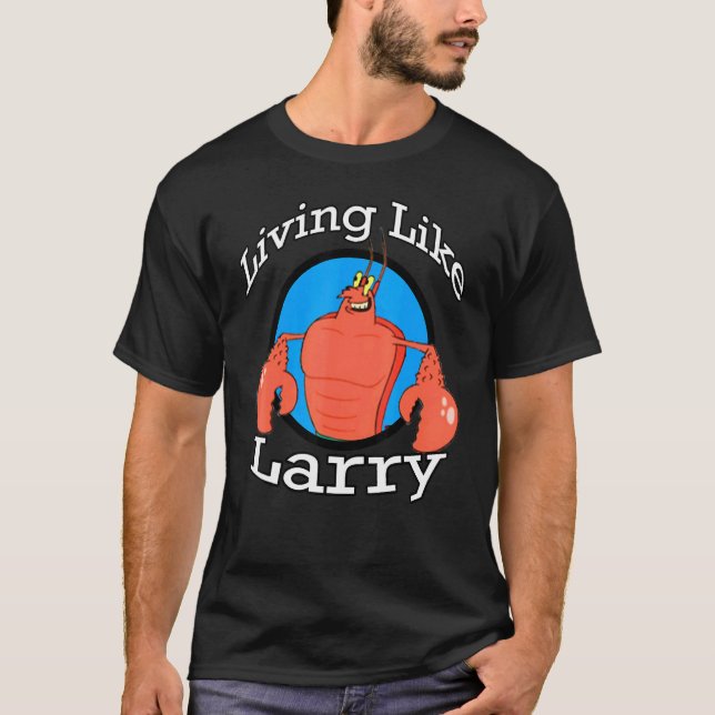 T-shirt Vivre comme Larry (Devant)