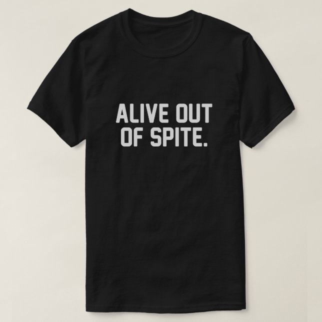 T-SHIRT VIVRE HORS D'ESPRIT (Design devant)
