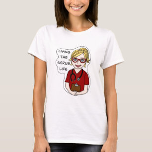 T-shirt Vivre la vie de l'épouvantail   Humour professionn