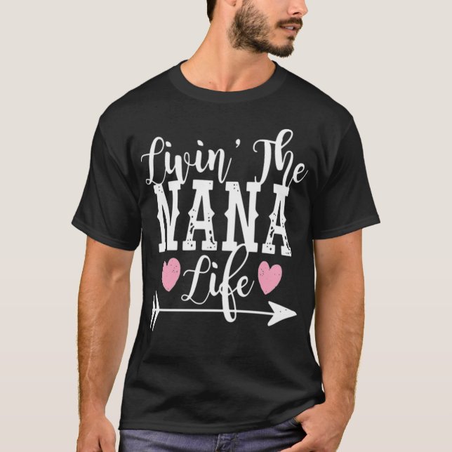 T-shirt Vivre La Vie Nana Vivre Gildan Femmes cheval sa (Devant)