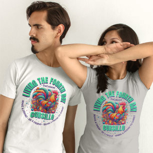 T-shirt Vivre le quatrième jour Cursillo DeColores Rooster