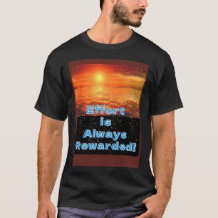 T-shirt Vivre le rêve Coucher de soleil Ocean Impression g
