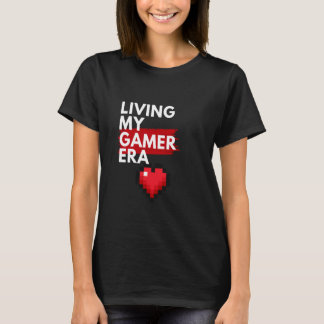 T-shirt Vivre Mon Gamer Girl Era Fun Maman Era