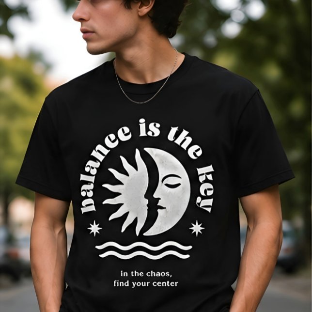T-shirt Vivre paisiblement (Créateur téléchargé)