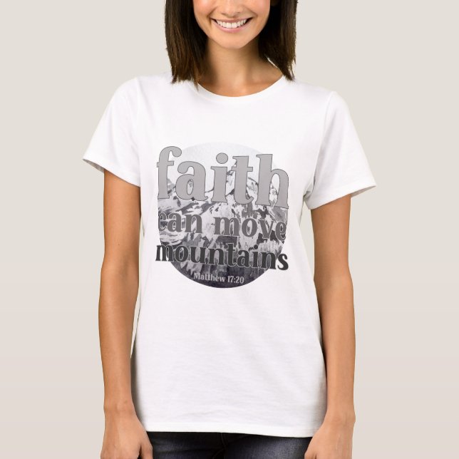 T-shirt Vivre par la foi (Devant)