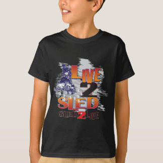 T-shirt Vivre pour la motoneige, motoneige pour vivre