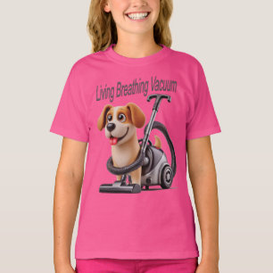 T-shirt Vivre Respiration Vacuum Chien