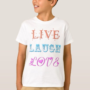 T-shirt Vivre, rire, aimer