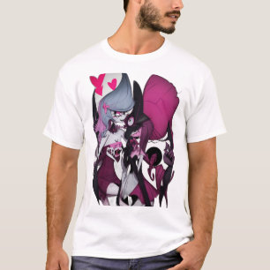 T-shirt Vivziepop's Cute Vaggie et Charlie