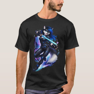T-shirt Vixen Cyberpunk