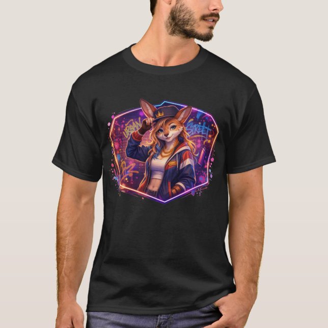 T-shirt Vixen de rue (Devant)