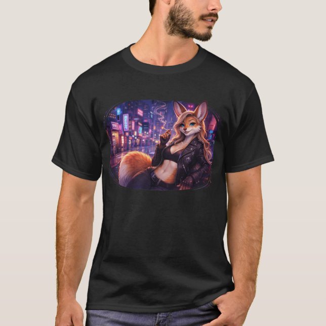 T-shirt Vixen fumante (Devant)