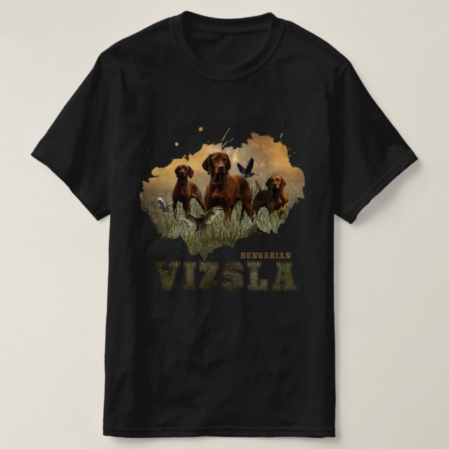 T-shirt Vizsla Art hongrois (Design devant)
