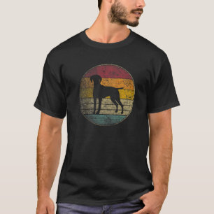 T-shirt Vizsla Chien Animal de compagnie Vintage Retro Sty