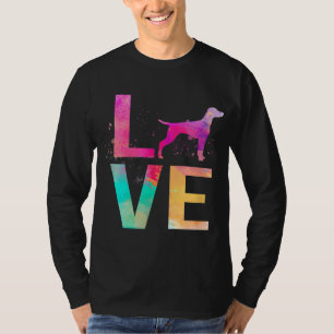 T-shirt Vizsla colorée Chien Maman Cadeaux Vizsla