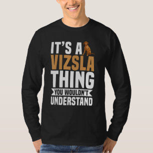 T-shirt Vizsla Éleveurs de Chiens de Chasse Sportifs Hongr