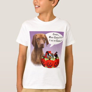 T-shirt Vizsla Halloween Candy
