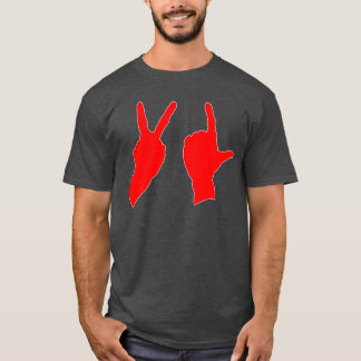 T-shirt VL Finger retro
